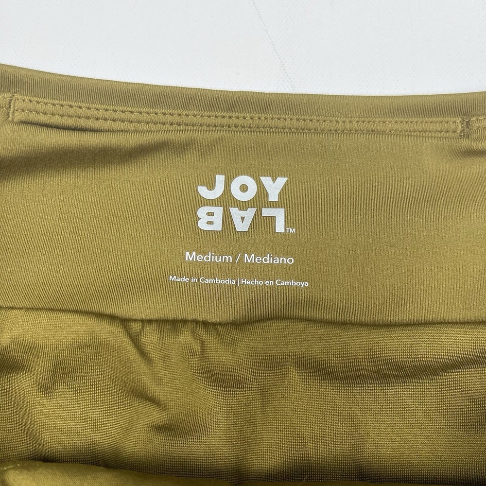 Joy Lab Green And Purple Print Shorts‎ Women's Size Medium - Picture 2 of 10